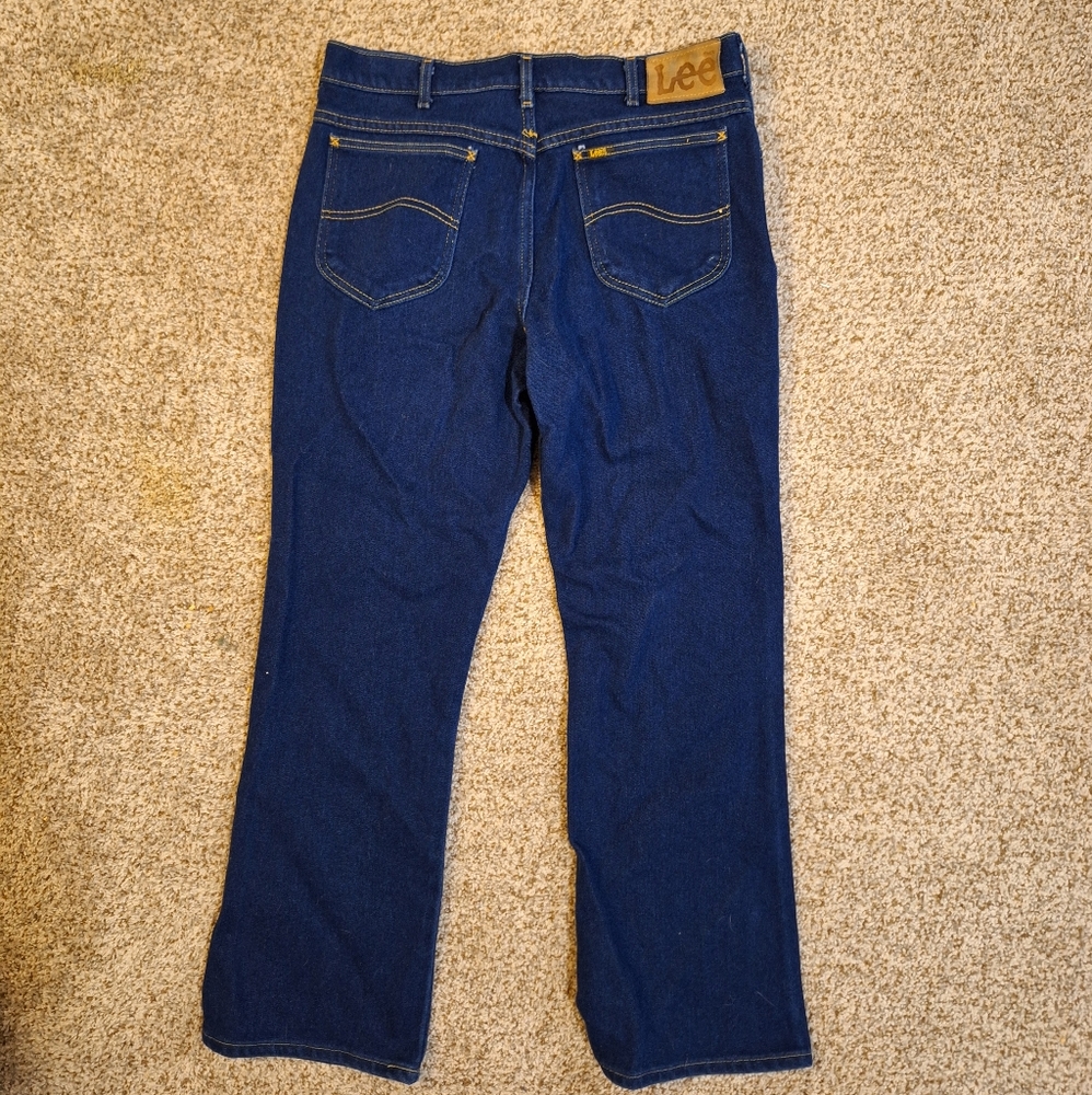 Vintage union tag Lee Riders 70s  bootcut high waisted jeans